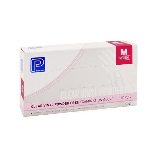 Premier Glove Exam Vinyl Powder free