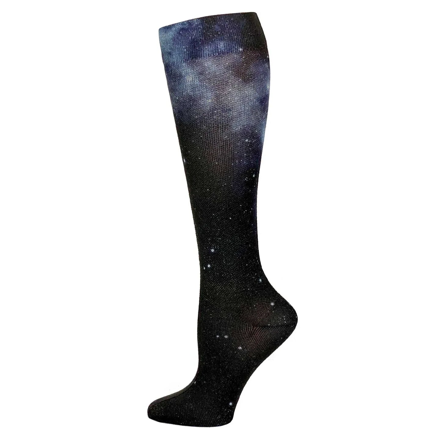 Prestige Medical Socks Galaxy Jet Black Prestige 30cm Soft Comfort Compression Socks
