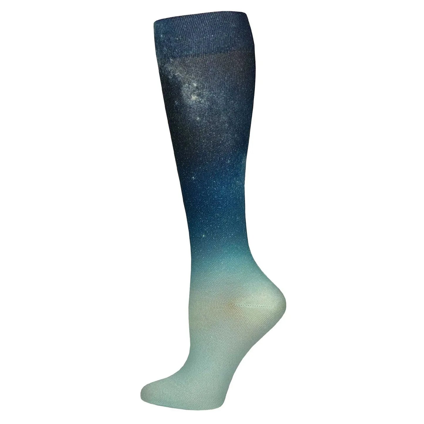 Prestige Medical Socks Galaxy Aqua Prestige 30cm Soft Comfort Compression Socks