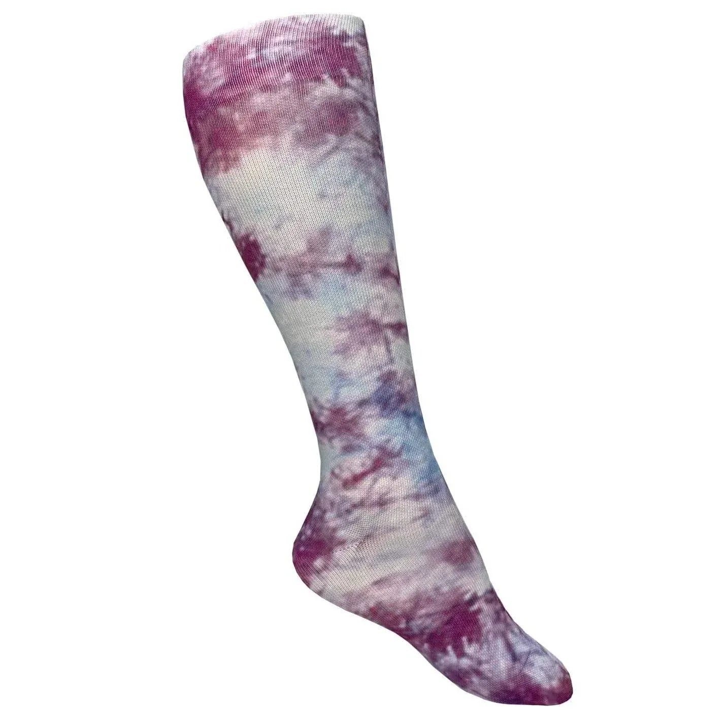 Prestige Medical Socks Tie Dye Cherry Blossom Prestige 30cm Soft Comfort Compression Socks