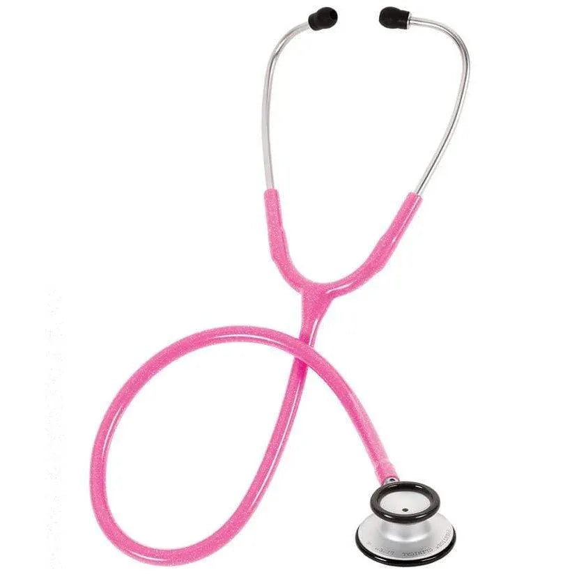 Prestige Medical General Stethoscopes Hot Pink Sparkles Prestige Clinical Lite Stethoscope