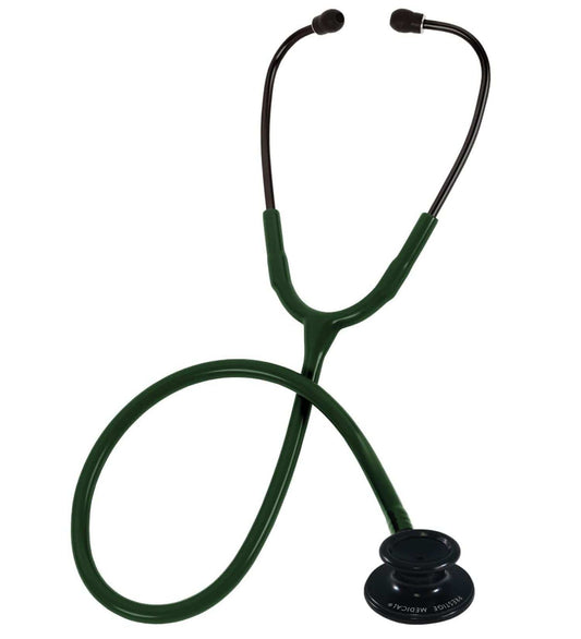 Prestige Clinical Lite Stethoscope Stealth Dark Metalic Green