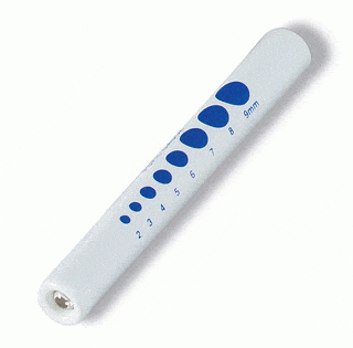 Prestige Medical Disposable Penlights White Pupil Gauge Prestige Disposable Penlights