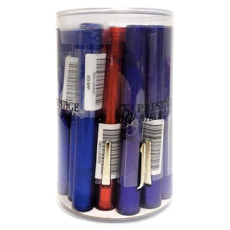 Prestige Medical Disposable Penlights Assorted Pearlescent - 22 Pack Prestige Disposable Penlights