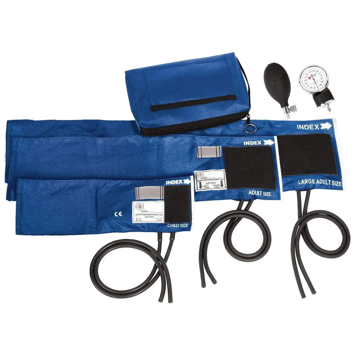 Prestige Medical Hand Held Sphygmomanometers Royal / 3 in 1 Range Prestige Premium Aneroid Sphygmomanometer with Carry Case