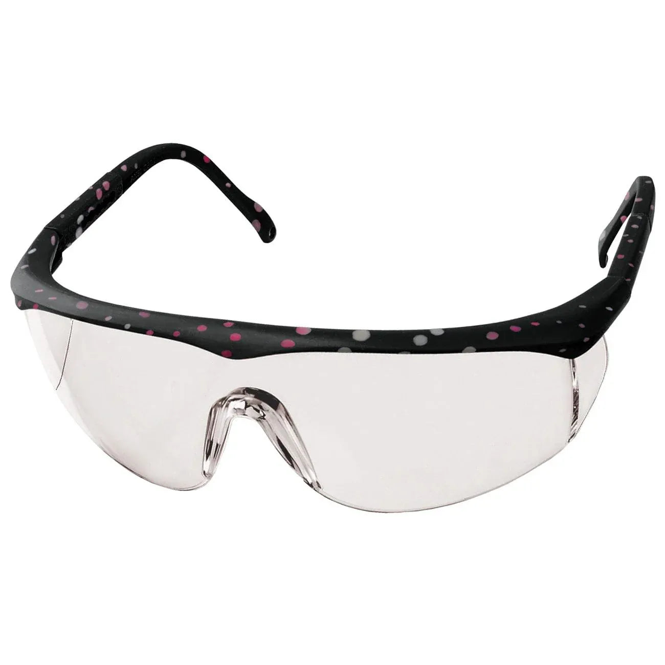 Prestige Medical Safety Glasses Polka Dot Prestige Printed Full Frame Adjustable Safety Glasses