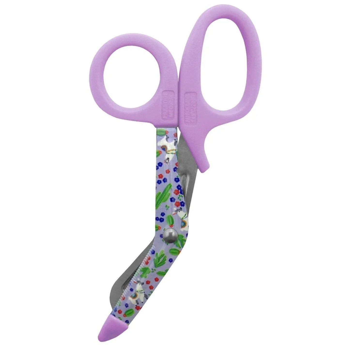 Prestige Medical Utility Scissors Llamas Periwinkle Prestige StyleMate Utility Scissor
