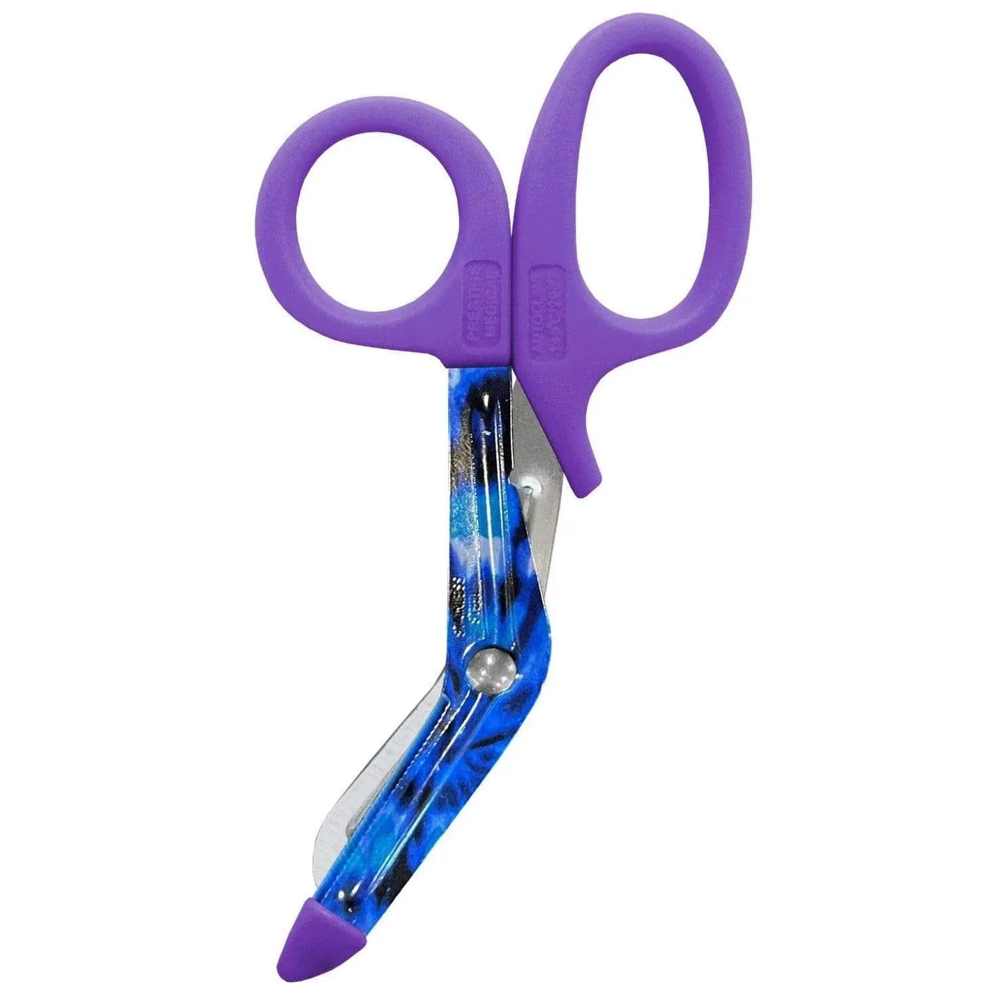 Prestige Medical Utility Scissors Tie Dye Dark Blue Prestige StyleMate Utility Scissor