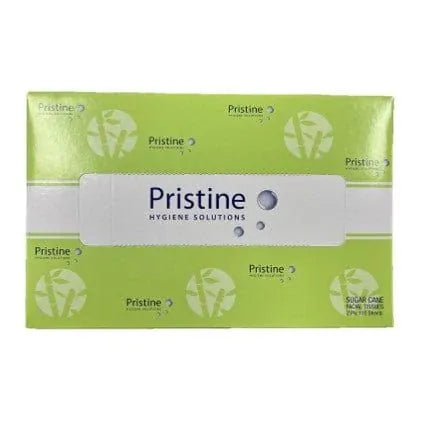 Pristine Cleaning & Washroom Supplies Carton of 72 Pristine Facial Tissue Sugarcane 2Ply