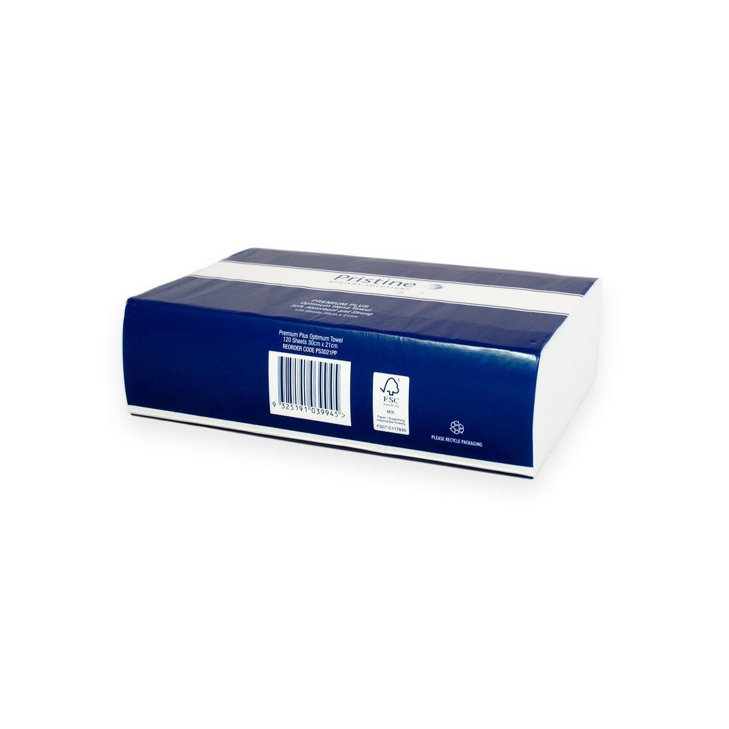 Pristine Cleaning & Washroom Supplies Carton of 20 Pristine Premium Plus Optimum Hand Towel