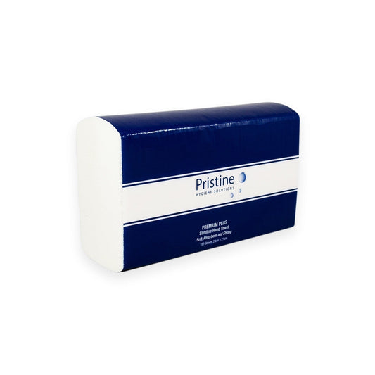 Pristine Cleaning & Washroom Supplies Carton of 21 Pristine Premium Plus Slimline Hand Towel