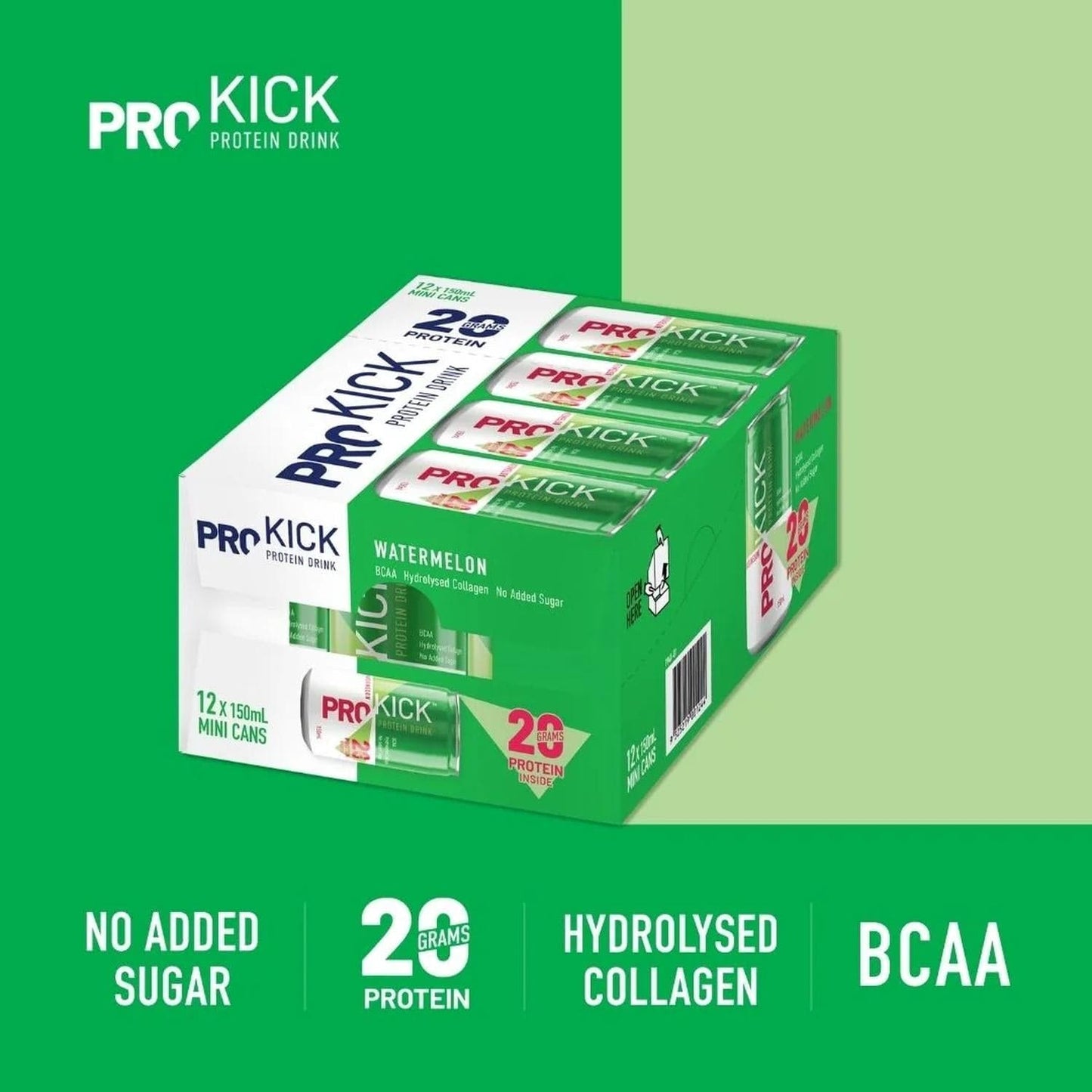 ProKick 20g Protein Drink Watermelon 150mL