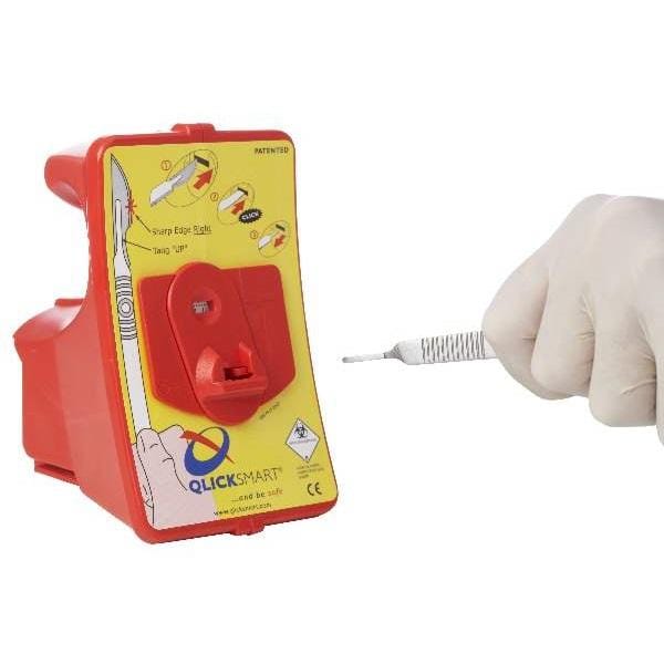 Qlicksmart BladeFlask Scalpel Blade Removal System