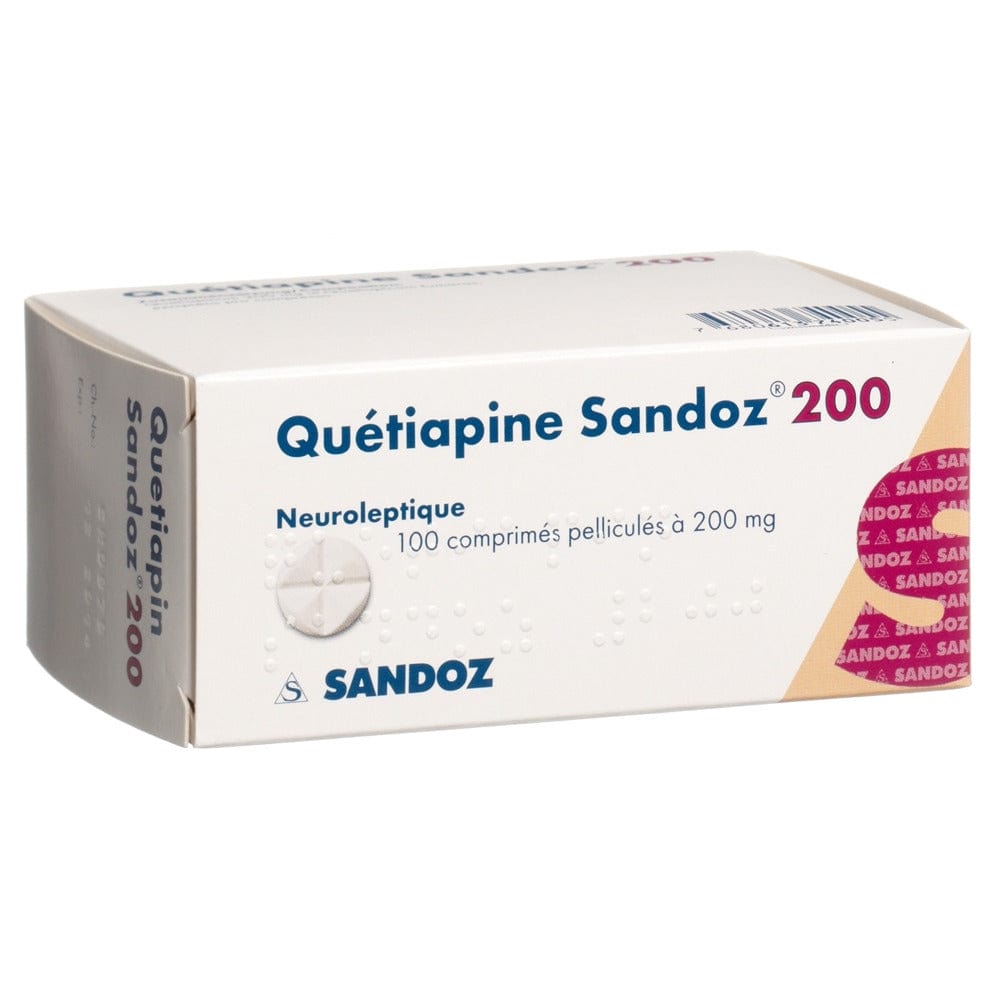 Sandoz Antipsychotics Quetiapine 200mg Tablets - Atypical Antipsychotic
