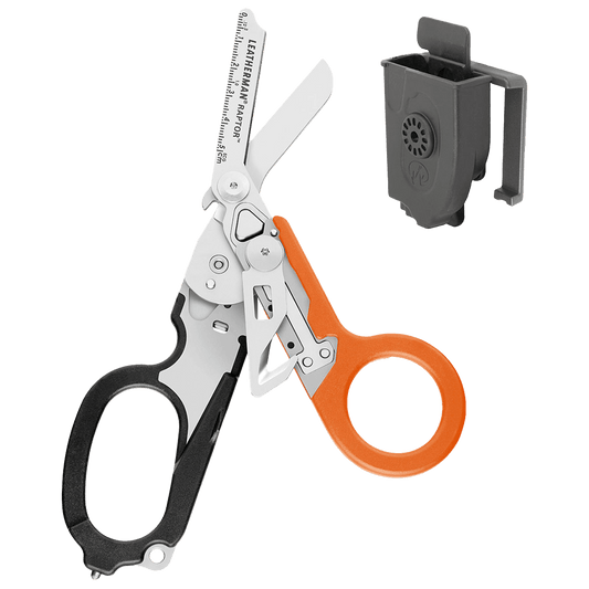 Raptor Rescue Folding Medical Shears - Orange