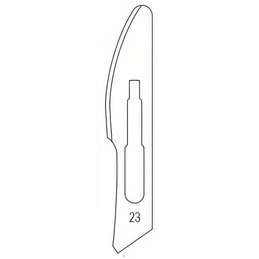 Razormed Razormed Safety Surgical Blades made of Carbon Steel Size 23SF