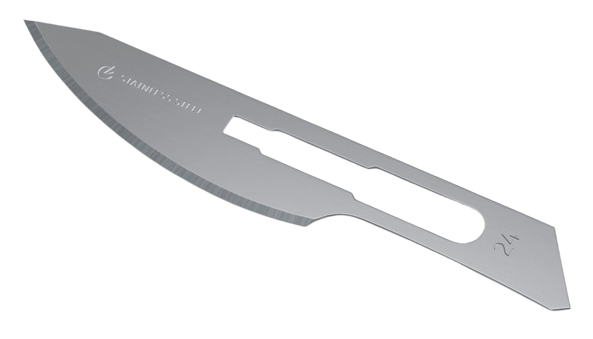 Razormed Razormed Sterile Surgical Scalpel Blades Stainless Steel Size 24