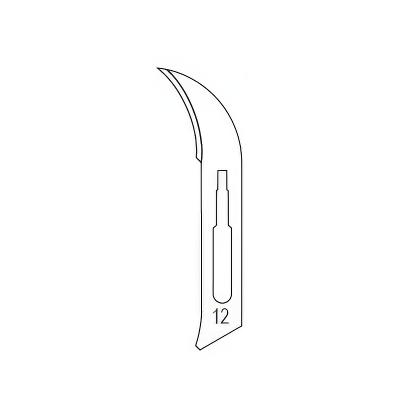 Razormed Razormed Surgical Blades made of Stainless Steel Size 12