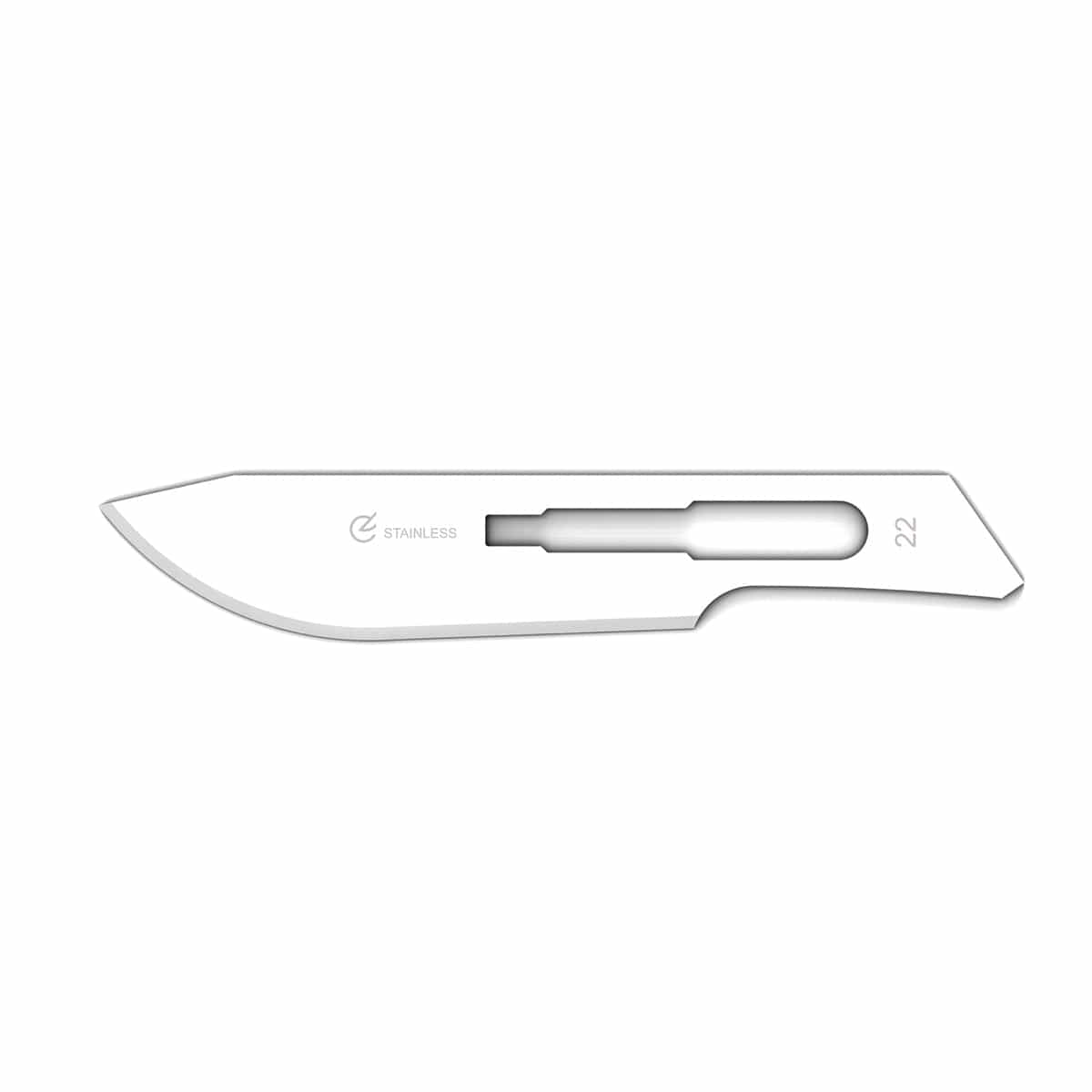 Razormed Razormed Surgical Blades made of Stainless Steel Size 22