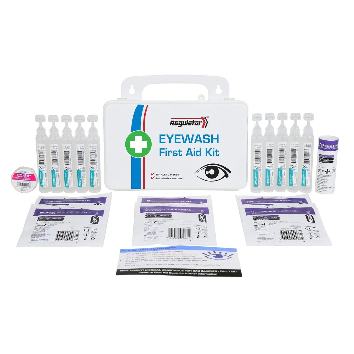 REGULATOR Eyewash First Aid Kit