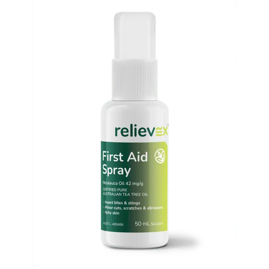 Relievex First Aid Spray 4.2% Tea Tree Oil