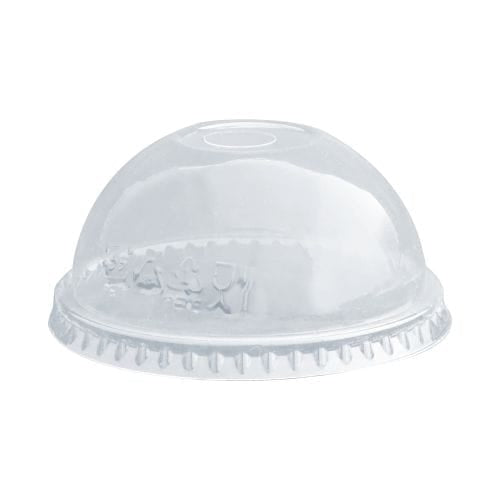 Revive Dome Lid  rPET Clear Round Hole 8/10oz