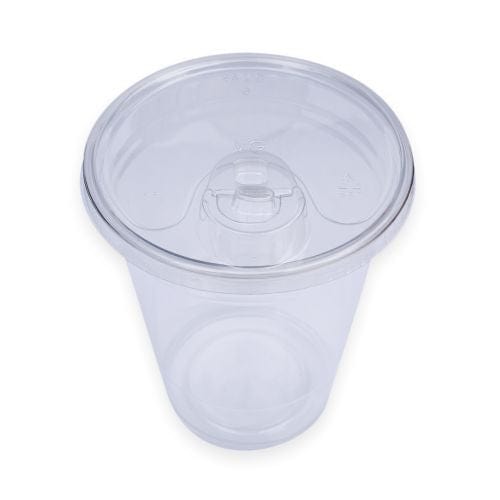 Revive Disposable Food Packaging Carton of 1000 Revive Sipper Lid Rpet Clear 16/20oz