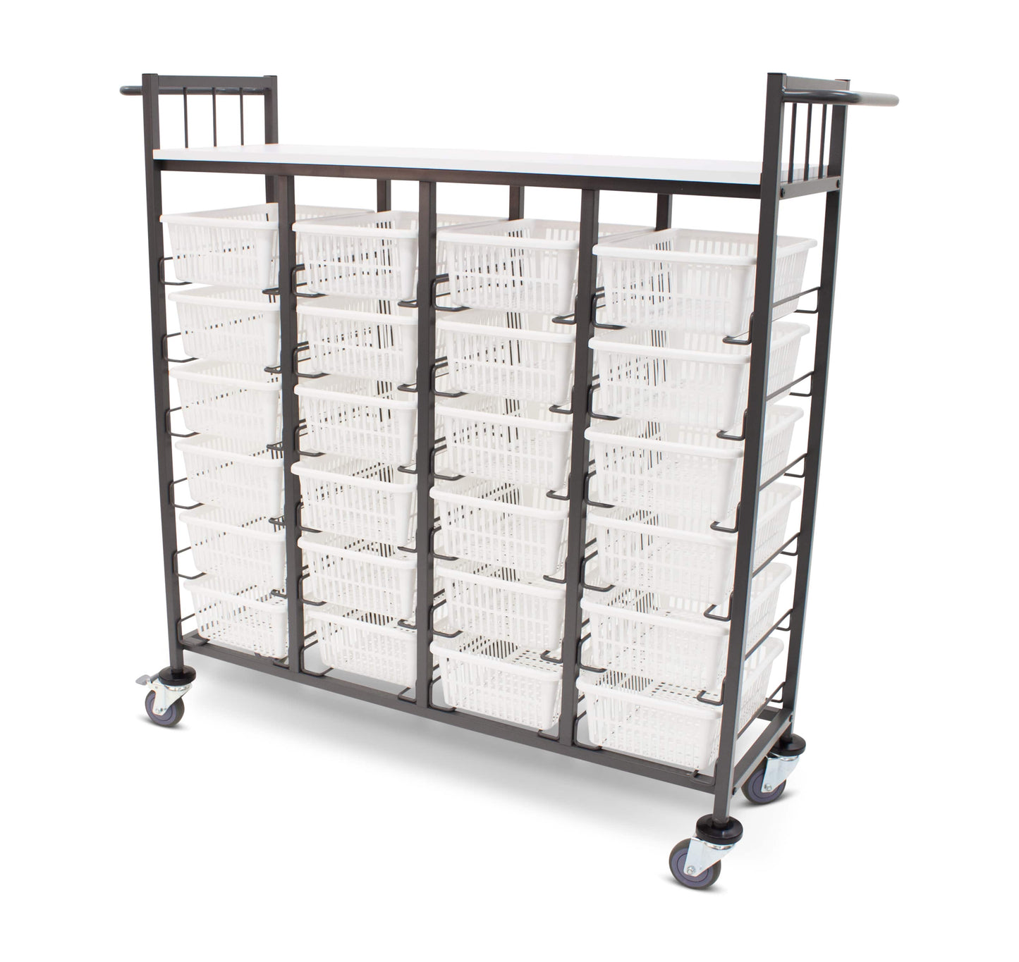 Roma 24 Bin Linen Trolley