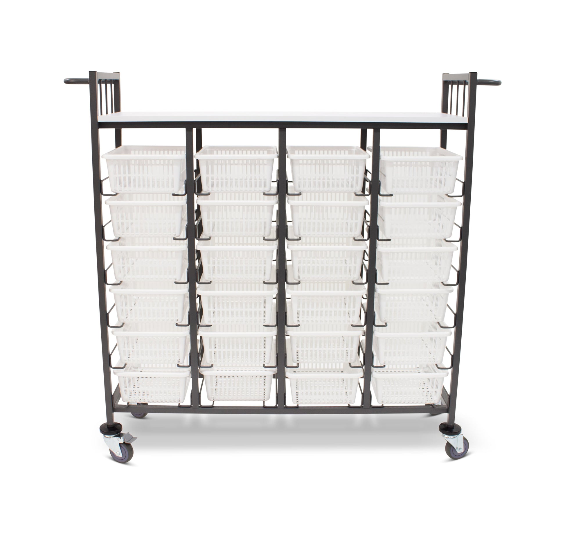 Roma 24 Bin Linen Trolley