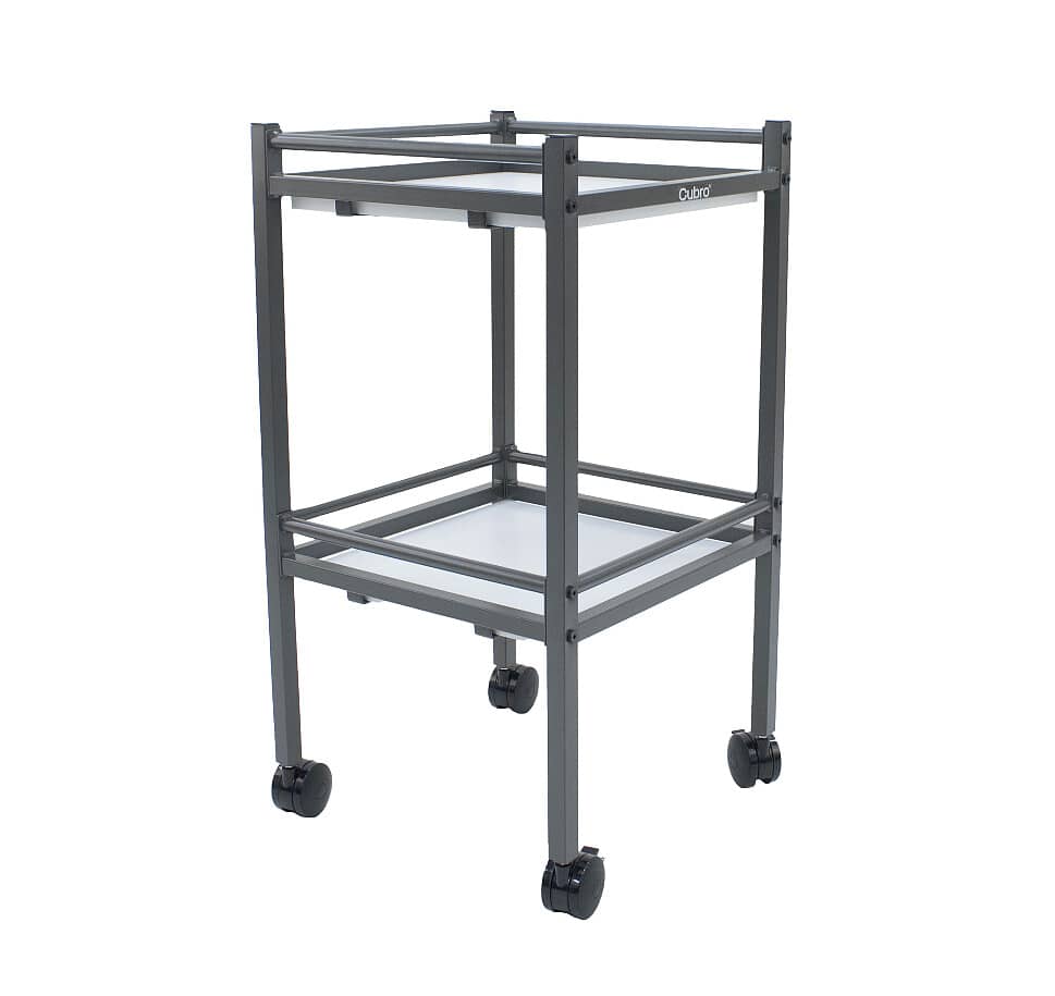 Roma Double Shelf Instrument Trolley