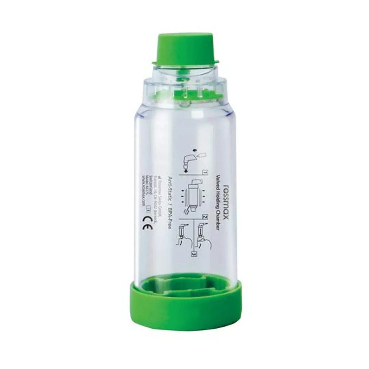 Rossmax Anti-Static Aero Spacer Small Mask 175mL Chamber Silicone Infant