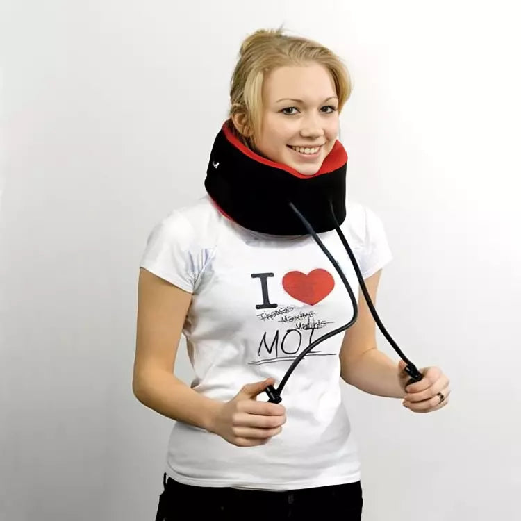 TracCollar Neck Traction Inflatable Neck Muscles Spinal Discs Stretching Relax