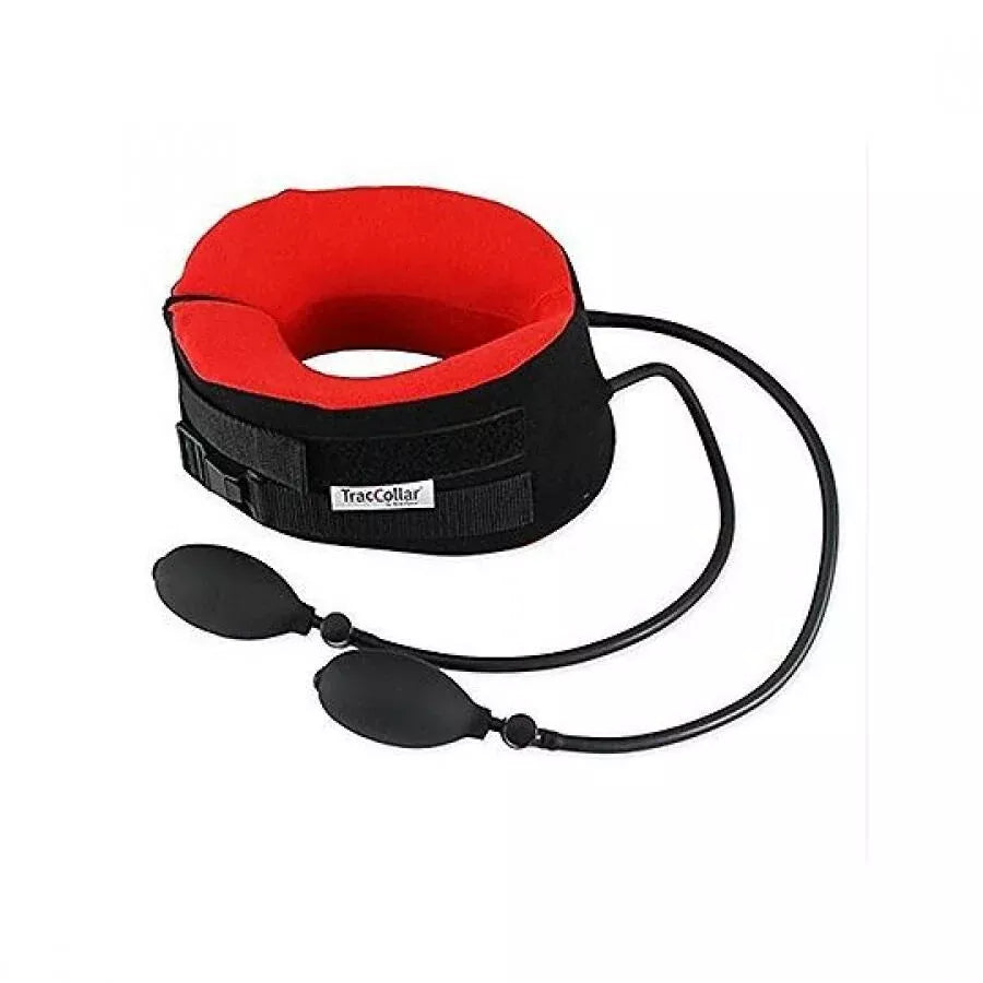 TracCollar Neck Traction Inflatable Neck Muscles Spinal Discs Stretching Relax