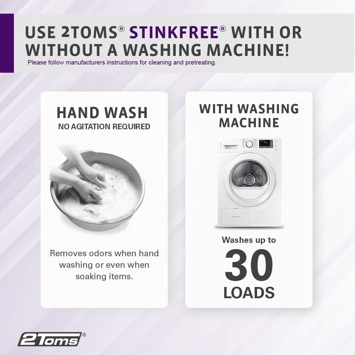 2Toms StinkFree Sports Laundry Detergent