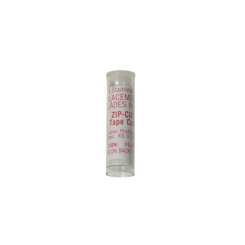 Cramer Zip Economy Tape Blades - Blunt‑Nose Razor for Safe Strapping Tape