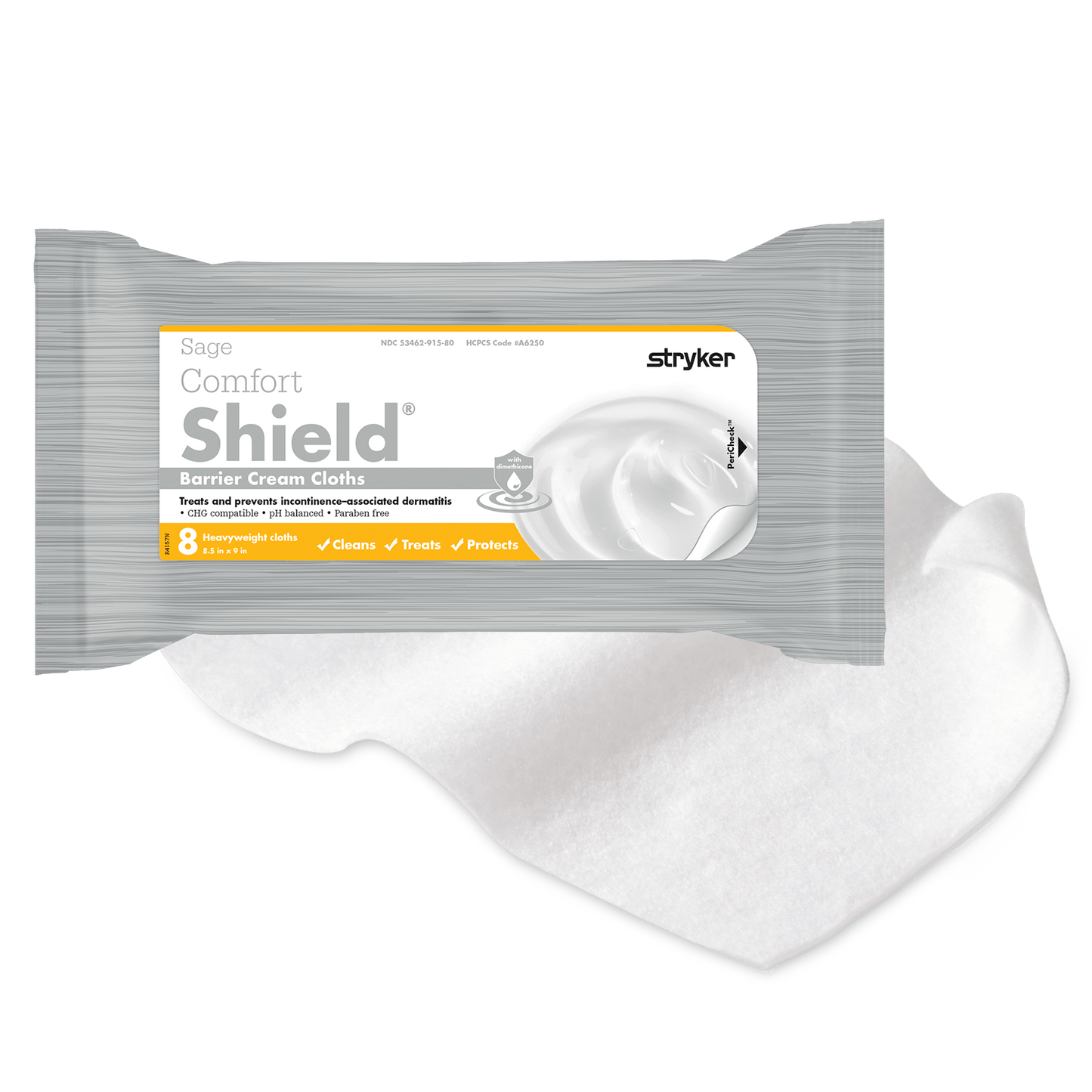 Sage Comfort Shield Barrier Cream Cloths
