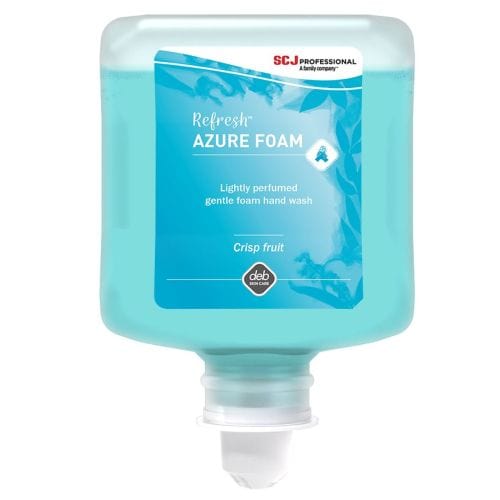Refresh Cleaning & Washroom Supplies Carton of 6 Sc Johnson Refresh Azure Foam Hand Wash Foam 1L