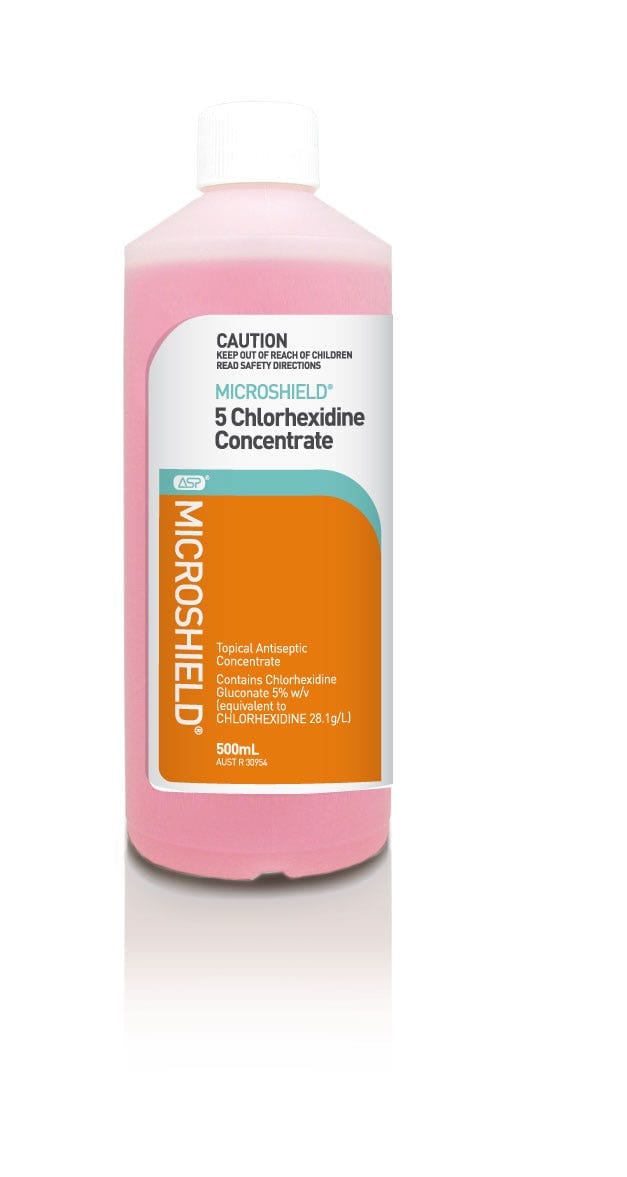Schulke MICROSHIELD 5 Chlorhexidine Concentrate 500ml (61371)