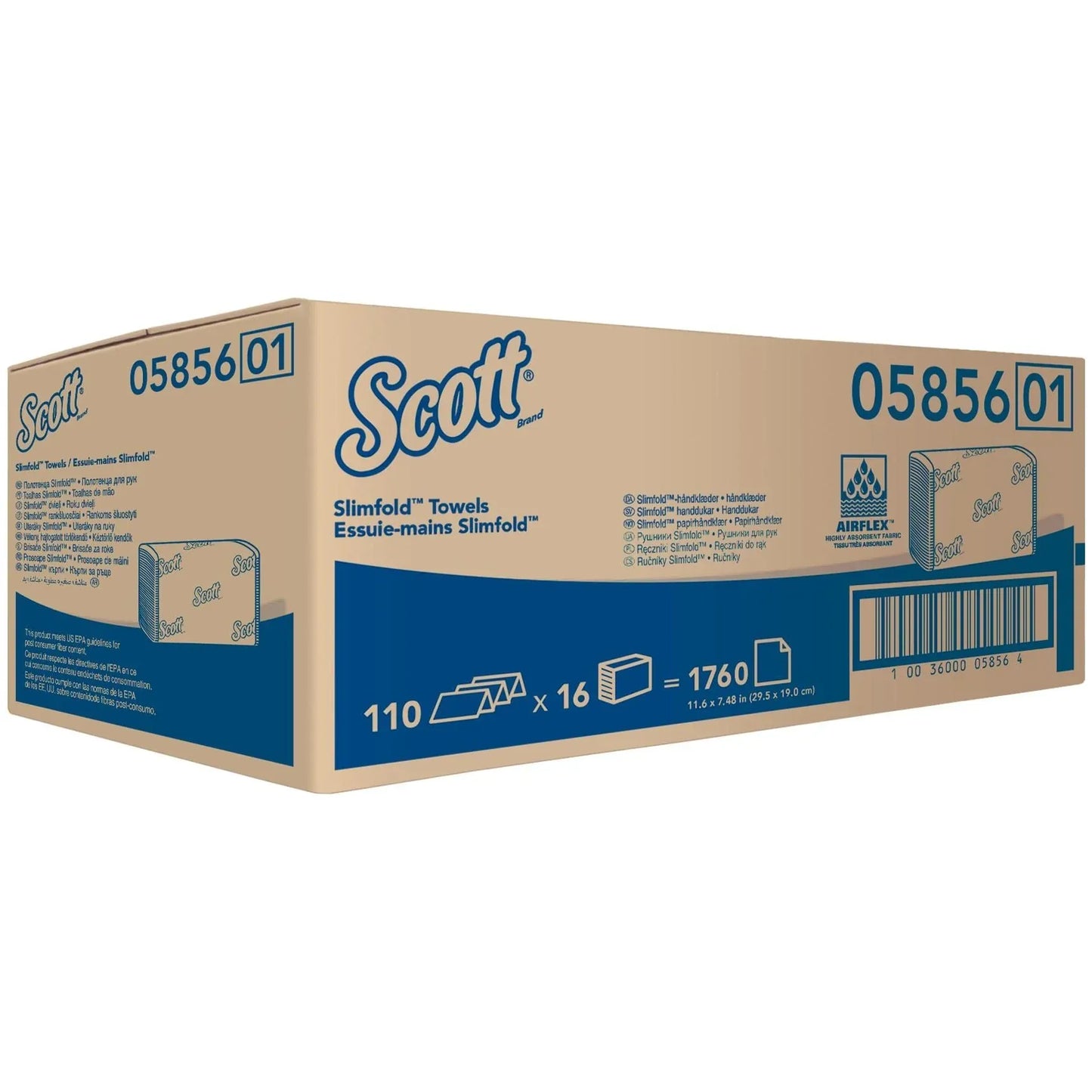 Scott Hand Towel Copy of SCOTT Low Wet Strength Towel Compact Towels