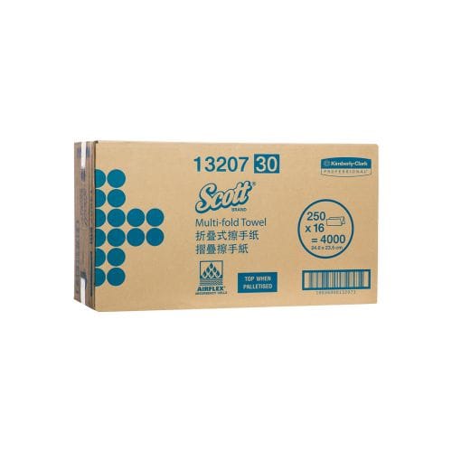 Scott Towel Multifold White 250 Sheets