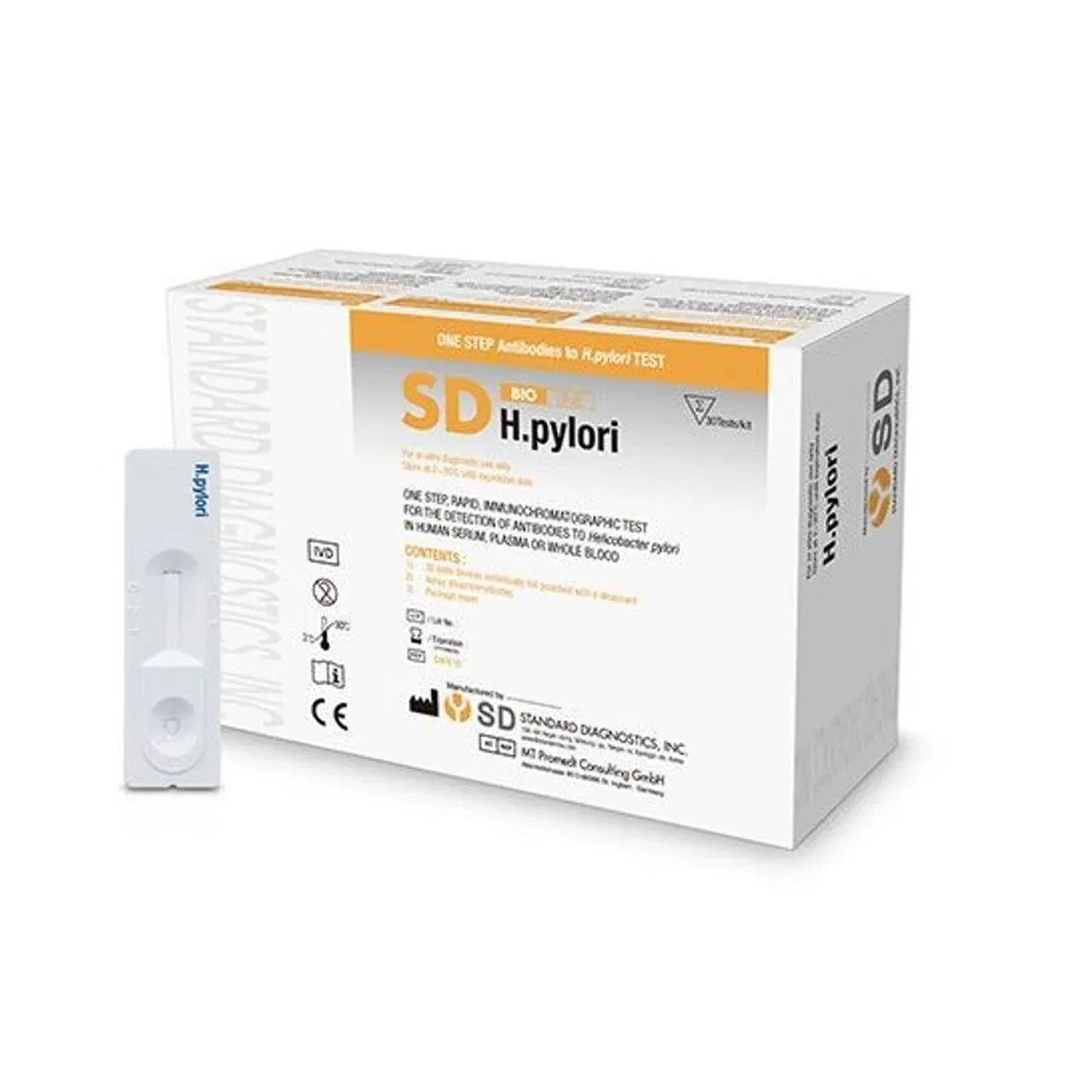 SD Bioline Diagnostic Tests SD BIOLINE H. Pylori Antigen Rapid Test - Qualitative Detection