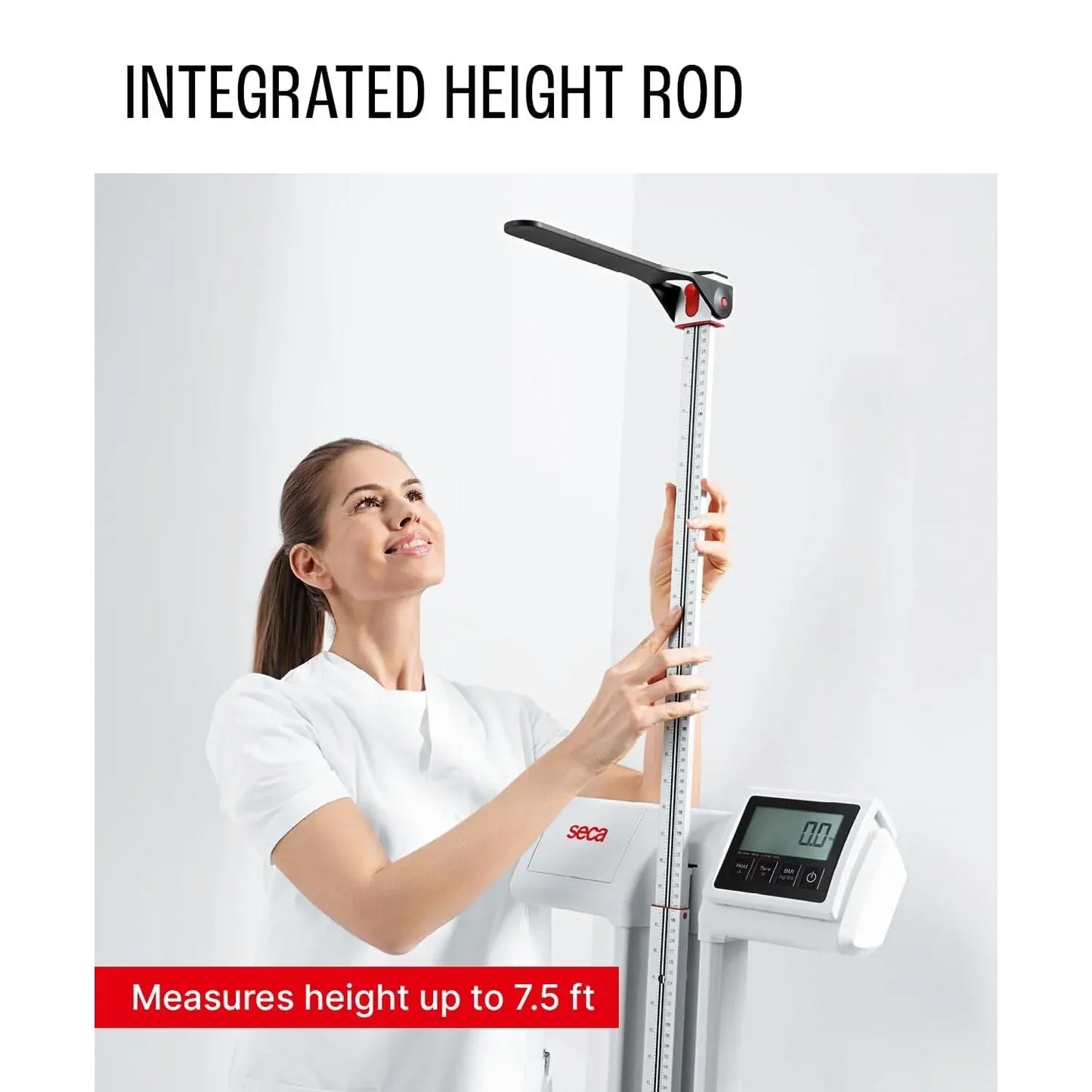 Seca 777 - Digital Column Scale with Standing Aid