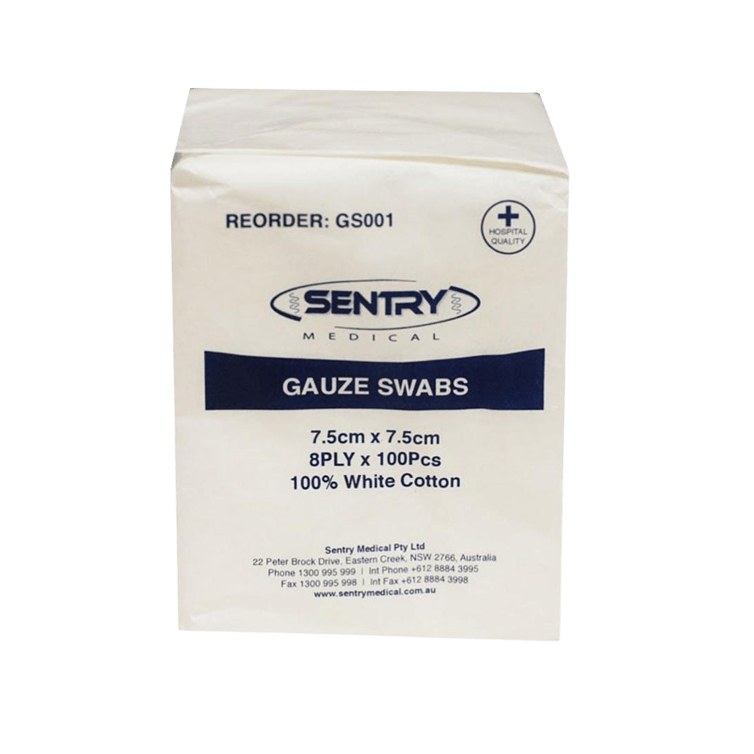 Sentry Gauze Swab 8 Ply