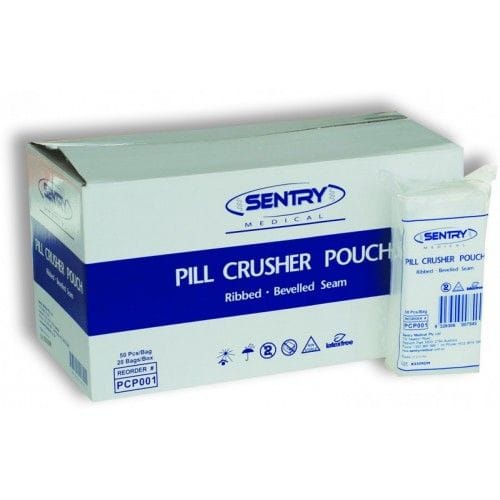 Sentry Medical PILL CRUSHER POUCHES SENTRY MANUAL