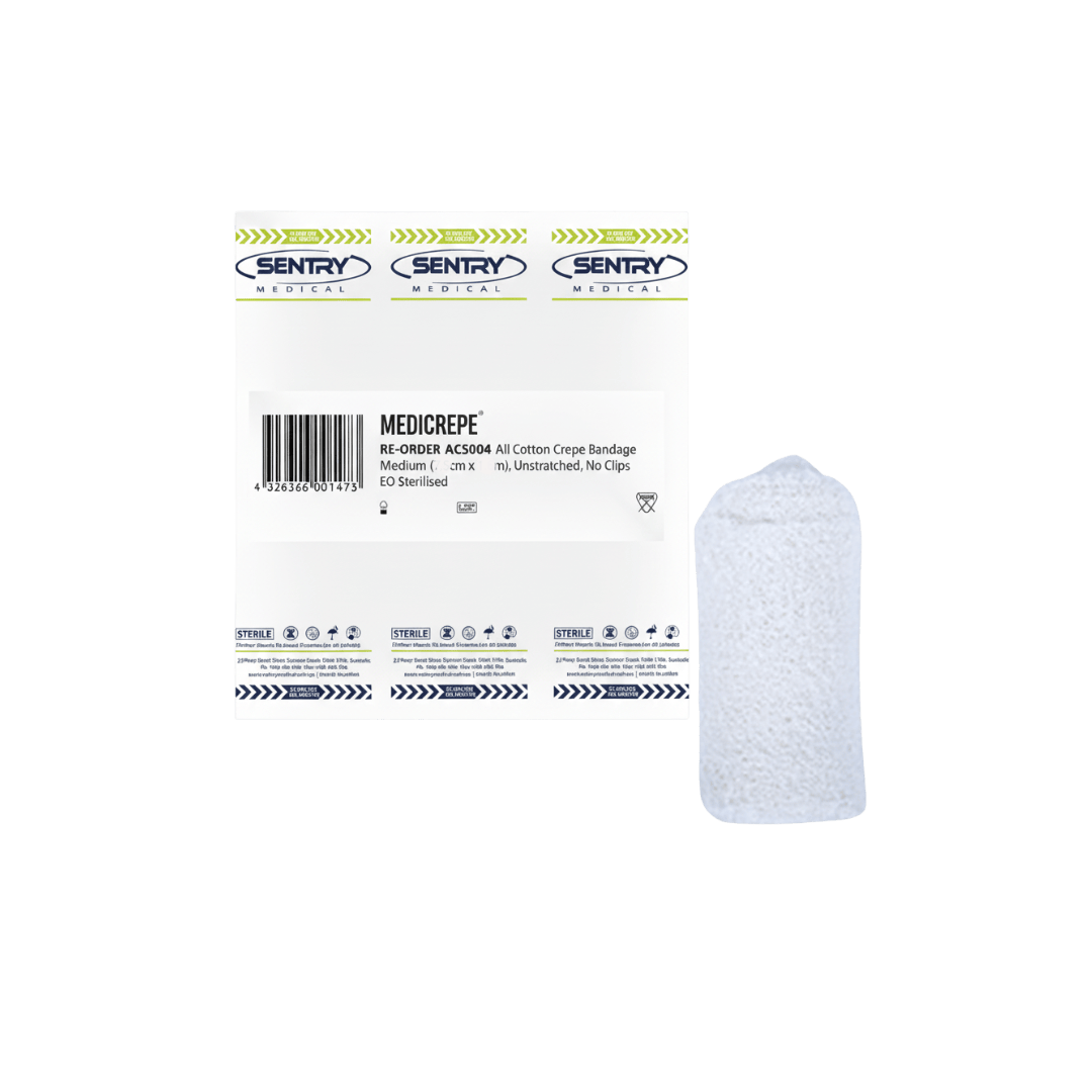 Sentry MEDICREPE Cotton Crepe Bandage 1.6m Unstretched