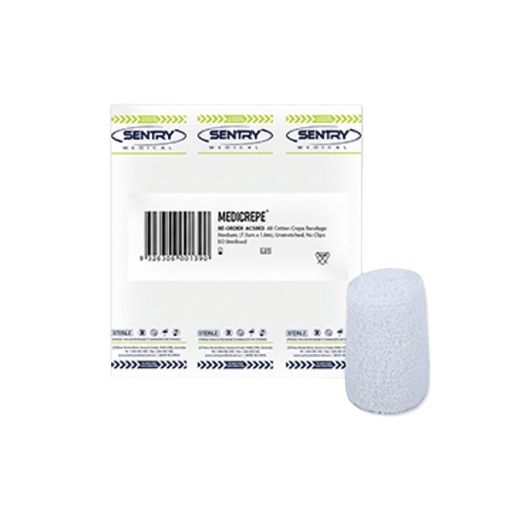 Sentry MEDICREPE Cotton Crepe Bandage 1.6m Unstretched