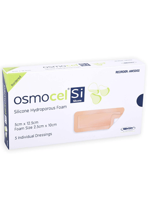 Sentry Osmocel Si Silicone Hydroporous Foam Bordered