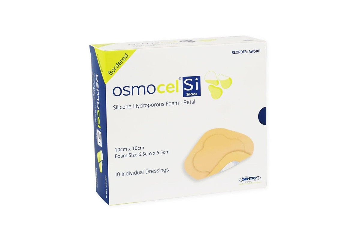 Sentry Osmocel Si Silicone Hydroporous Foam Bordered