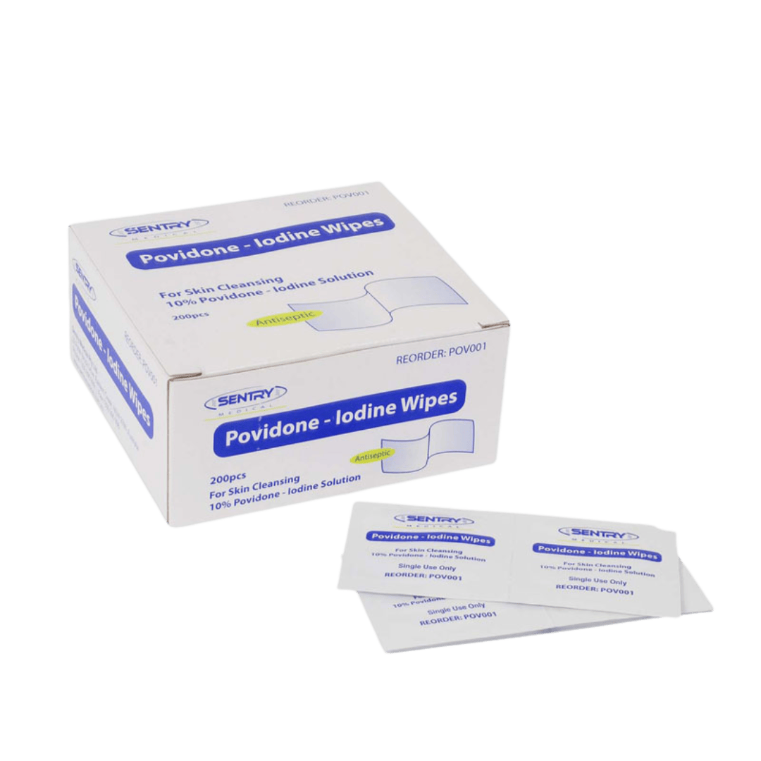 Sentry Povidone Iodine Antiseptic Wipes