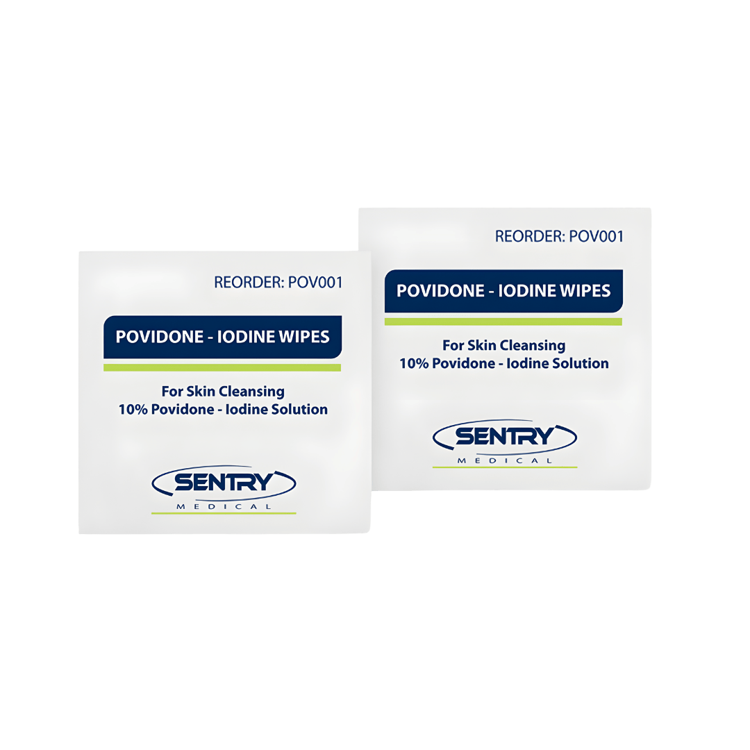 Sentry Povidone Iodine Antiseptic Wipes